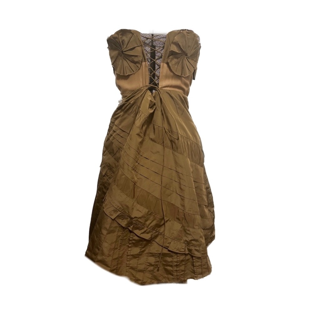 BCBG Ruffle Dress